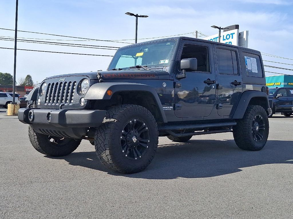 used 2017 Jeep Wrangler Unlimited car, priced at $16,495