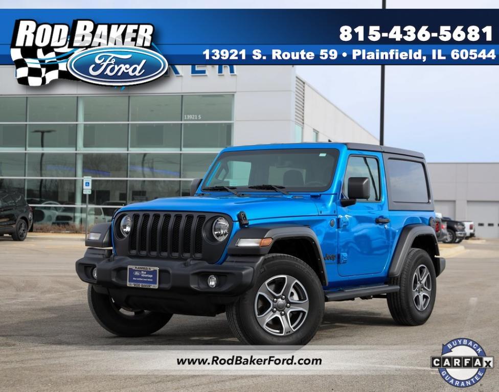 used 2022 Jeep Wrangler car, priced at $26,477