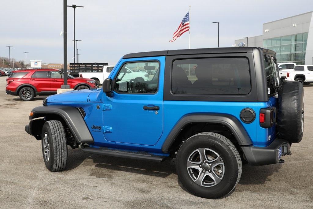 used 2022 Jeep Wrangler car, priced at $26,477