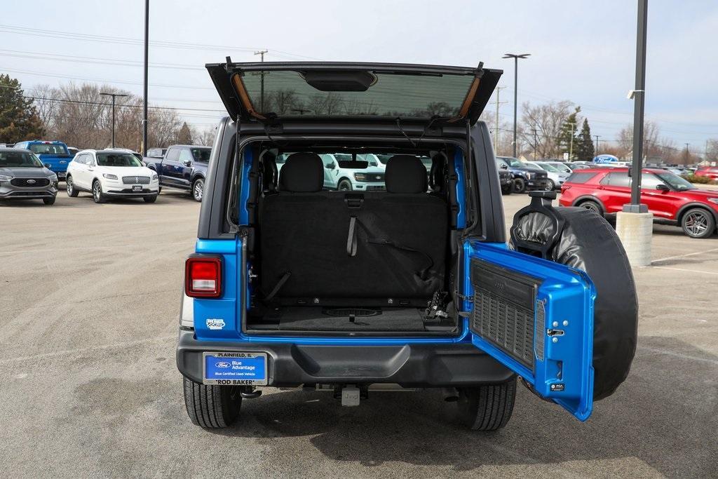 used 2022 Jeep Wrangler car, priced at $26,477