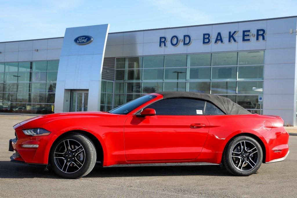 used 2022 Ford Mustang car, priced at $19,829