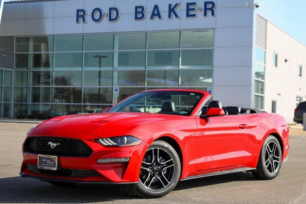 used 2022 Ford Mustang car, priced at $19,829