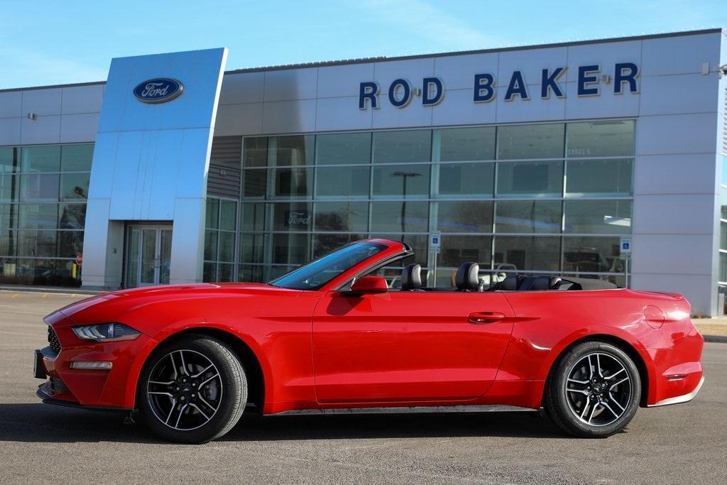 used 2022 Ford Mustang car, priced at $19,829