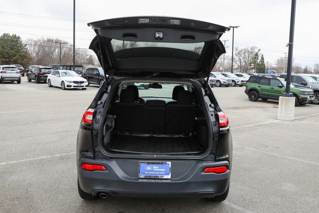 used 2017 Jeep Cherokee car, priced at $13,972