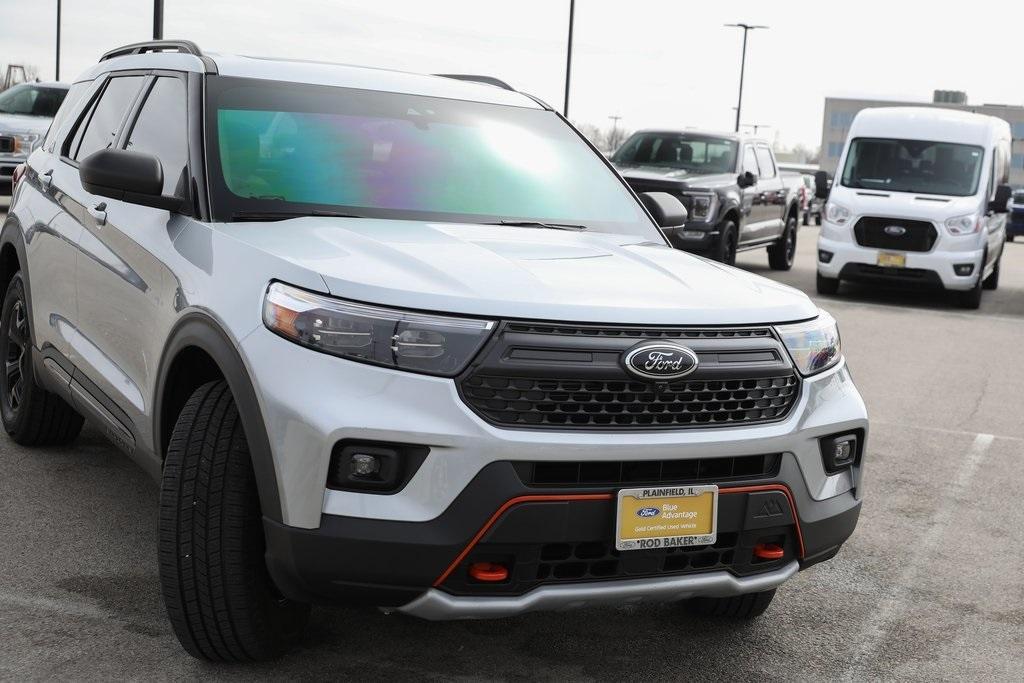 used 2022 Ford Explorer car, priced at $27,992