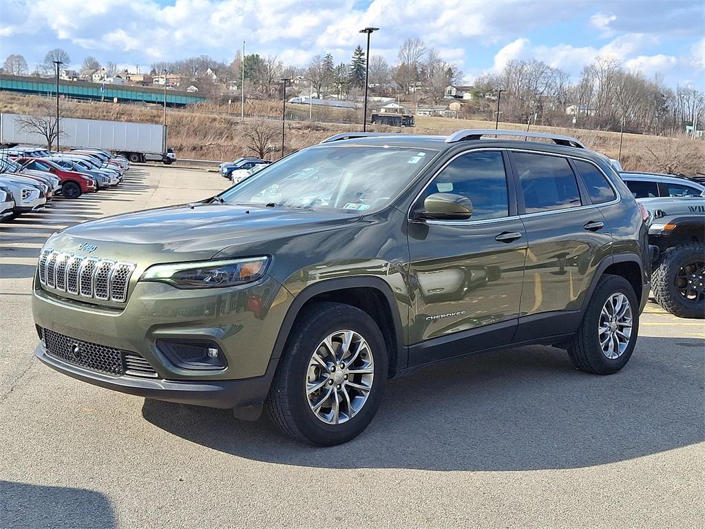 used 2021 Jeep Cherokee car, priced at $22,990