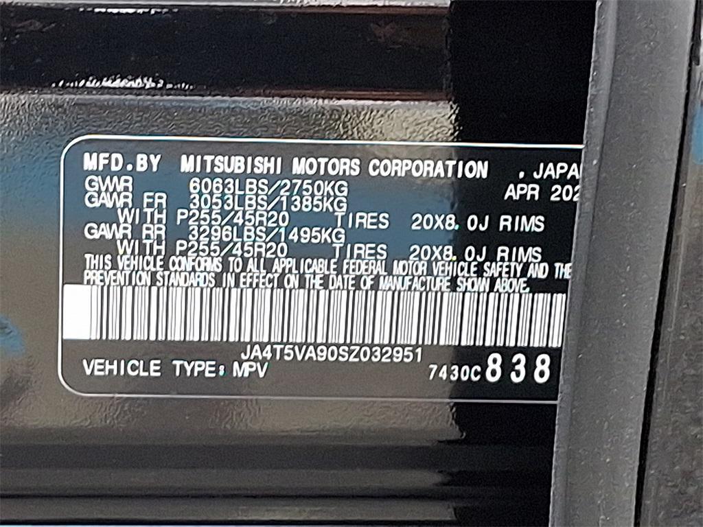 new 2025 Mitsubishi Outlander PHEV car, priced at $38,560