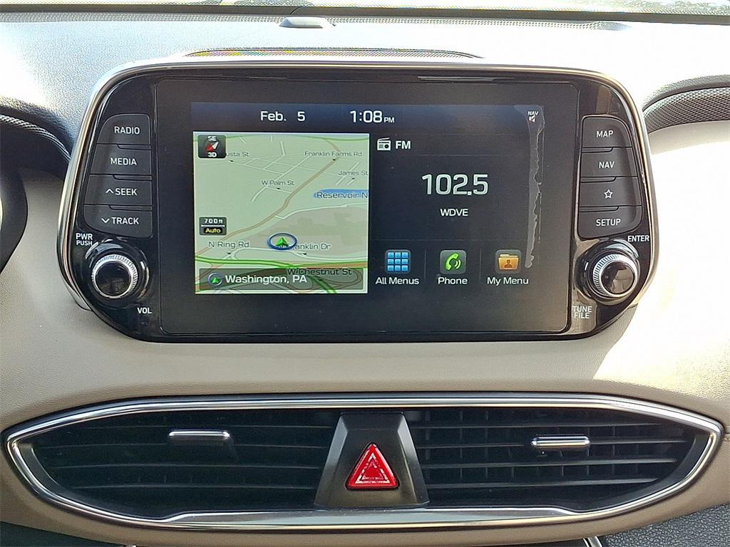 used 2019 Hyundai Santa Fe car, priced at $19,795