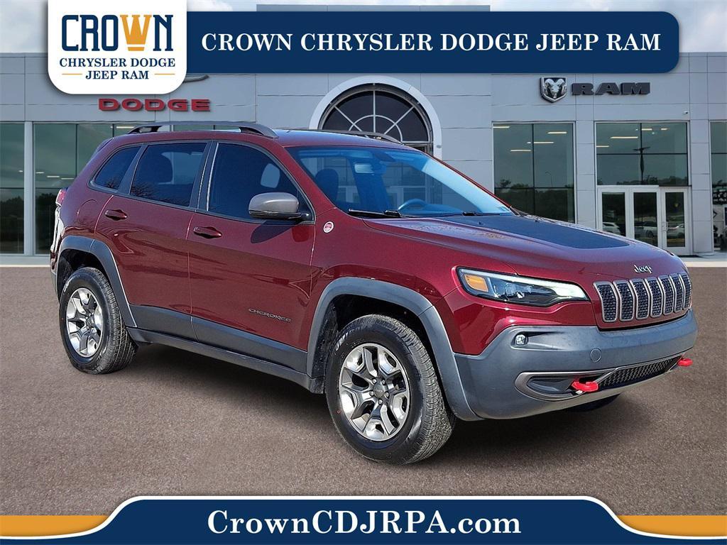used 2019 Jeep Cherokee car, priced at $17,795