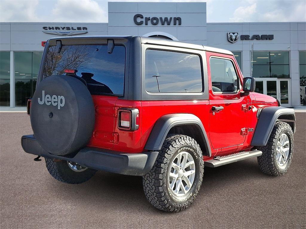 used 2023 Jeep Wrangler car, priced at $29,815
