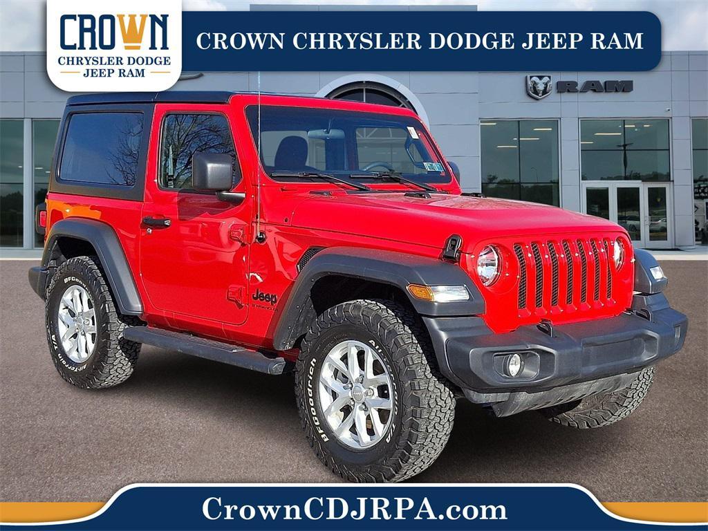 used 2023 Jeep Wrangler car, priced at $29,815