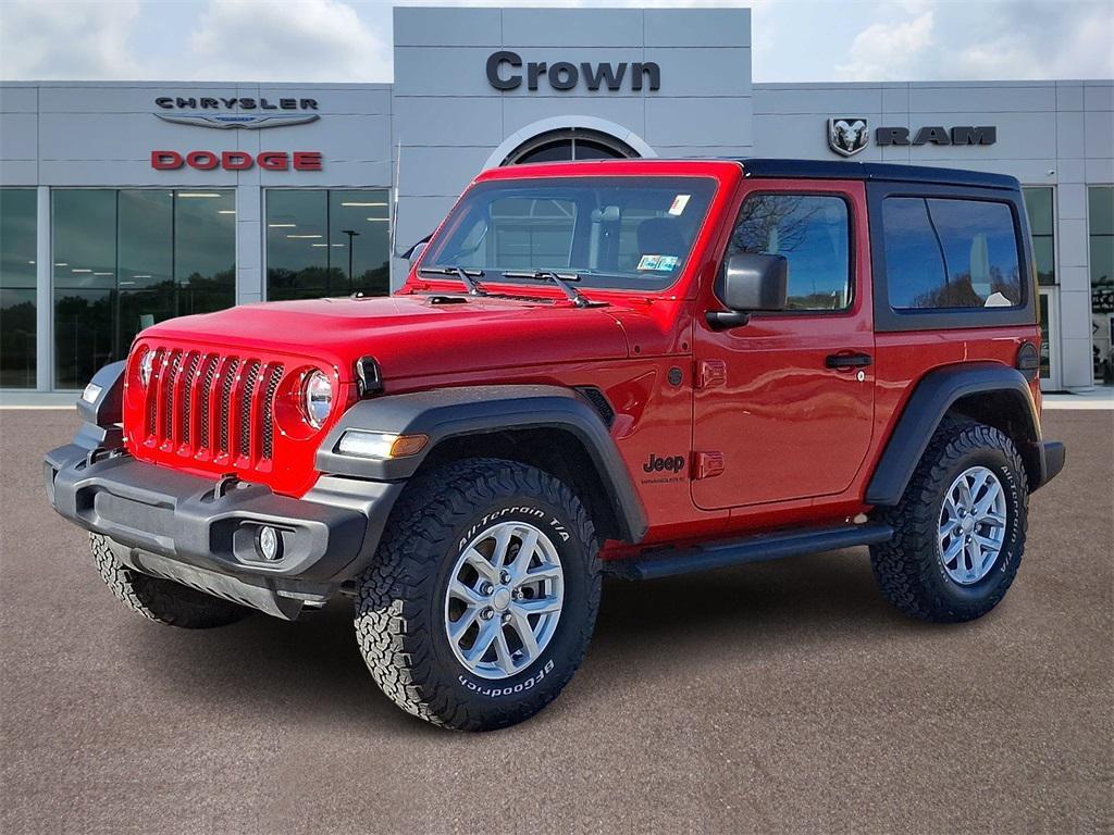 used 2023 Jeep Wrangler car, priced at $29,815