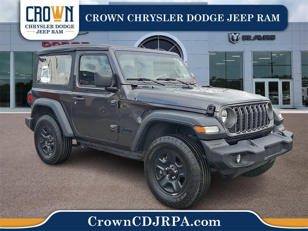 used 2025 Jeep Wrangler car, priced at $29,659