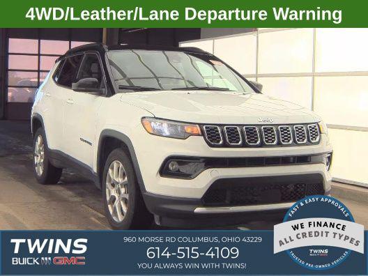 used 2025 Jeep Compass car, priced at $21,900