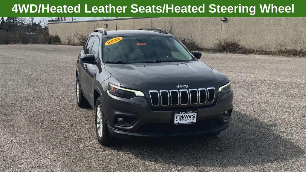 used 2022 Jeep Cherokee car, priced at $21,330
