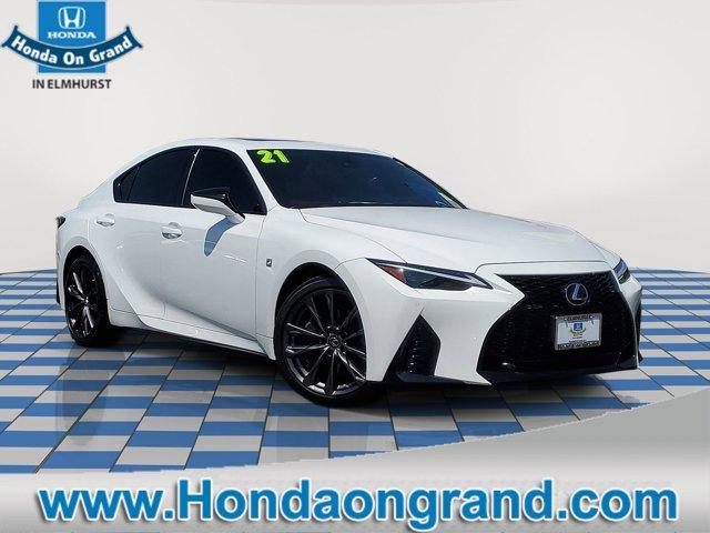 used 2021 Lexus IS 350 car, priced at $43,999