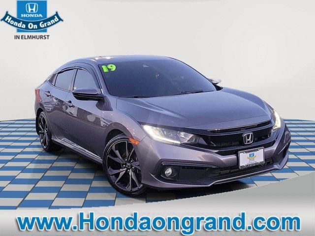 used 2019 Honda Civic car, priced at $16,999