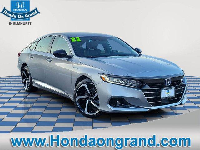 used 2022 Honda Accord Hybrid car, priced at $24,799