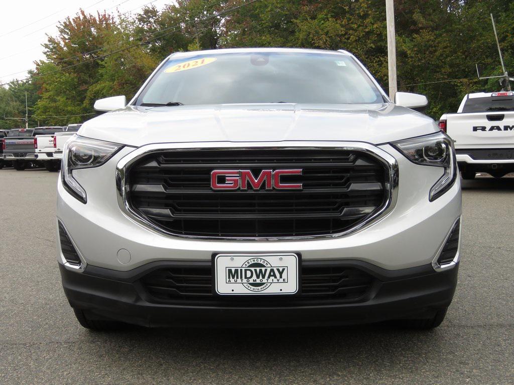 used 2021 GMC Terrain car, priced at $20,377