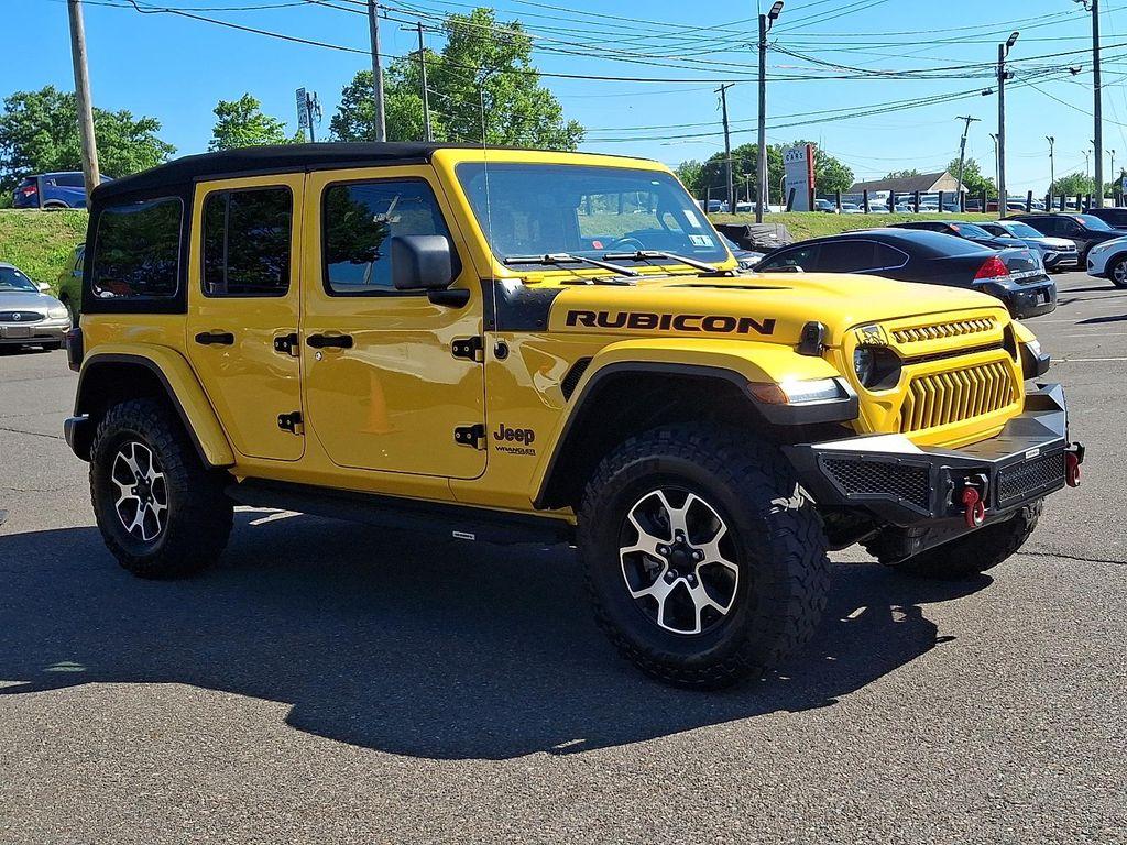 used 2021 Jeep Wrangler Unlimited car, priced at $37,378