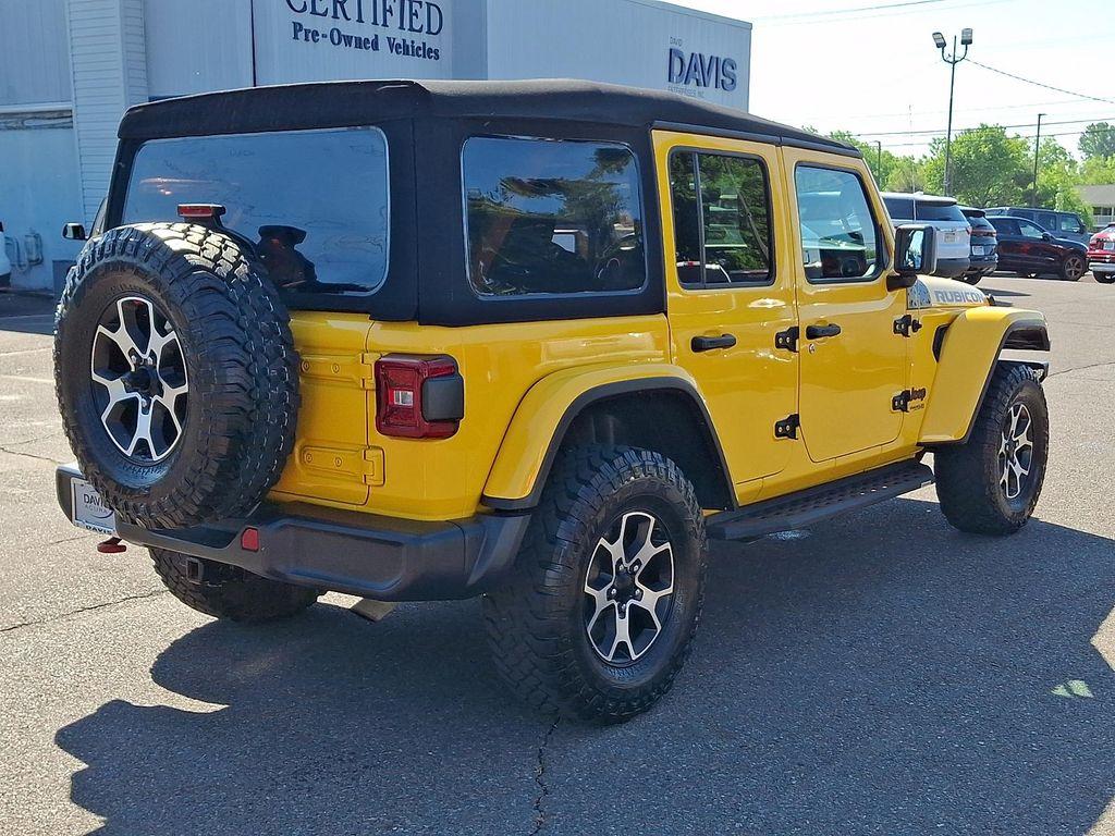 used 2021 Jeep Wrangler Unlimited car, priced at $37,378