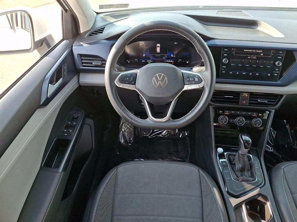 used 2024 Volkswagen Taos car, priced at $21,448