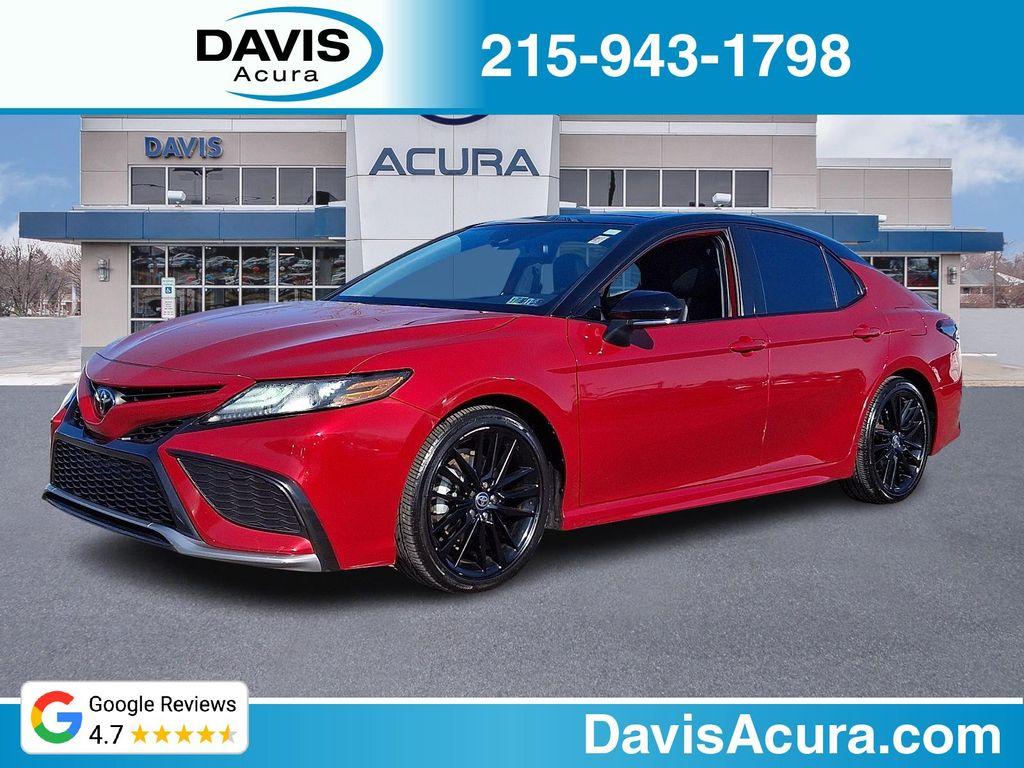 used 2021 Toyota Camry car, priced at $18,618