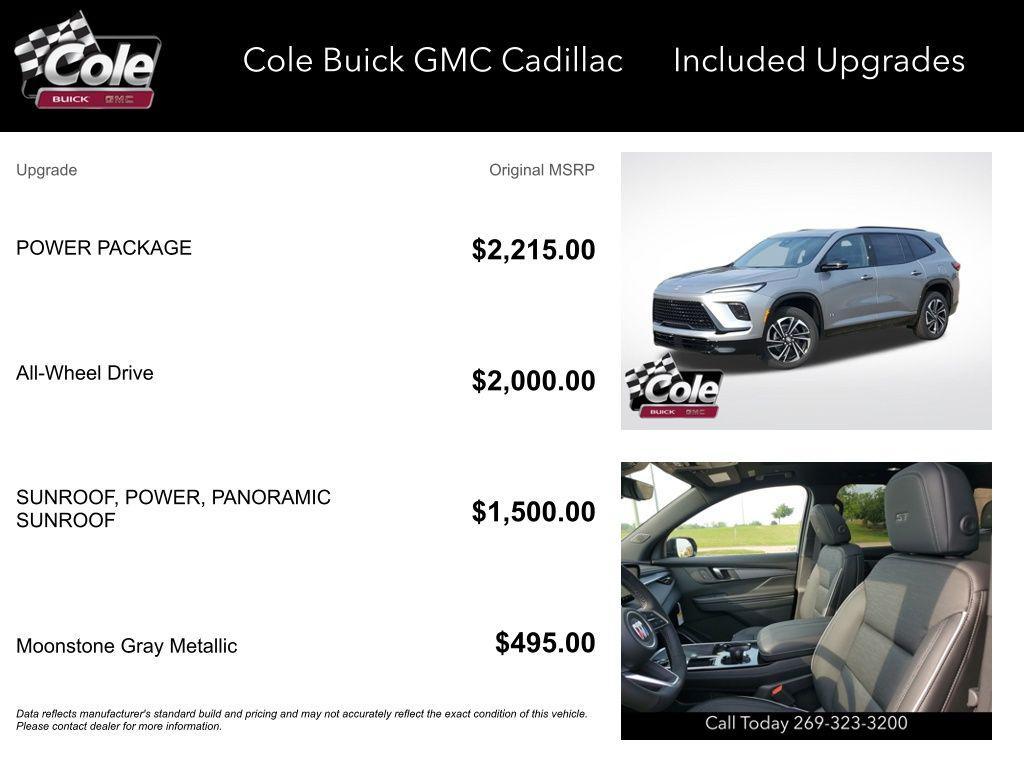 new 2026 Buick Enclave car, priced at $52,656