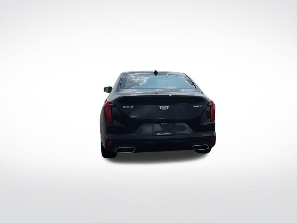new 2025 Cadillac CT4 car, priced at $49,040