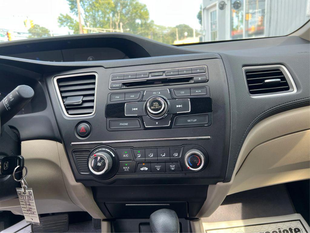 used 2015 Honda Civic car, priced at $10,498
