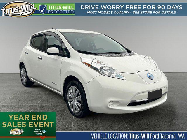 used 2017 Nissan Leaf car, priced at $12,999