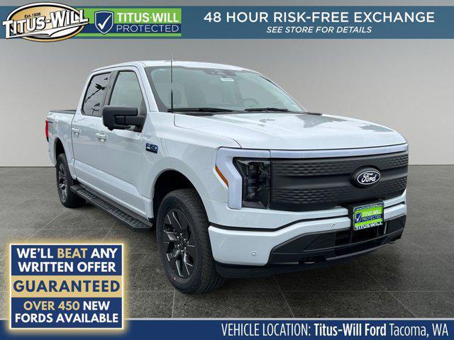 new 2025 Ford F-150 Lightning car, priced at $70,722
