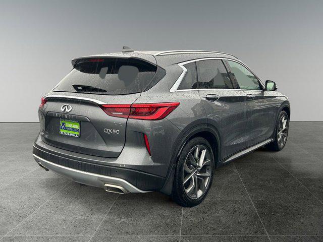 used 2021 INFINITI QX50 car, priced at $30,989