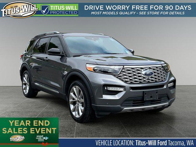 used 2021 Ford Explorer car, priced at $31,710