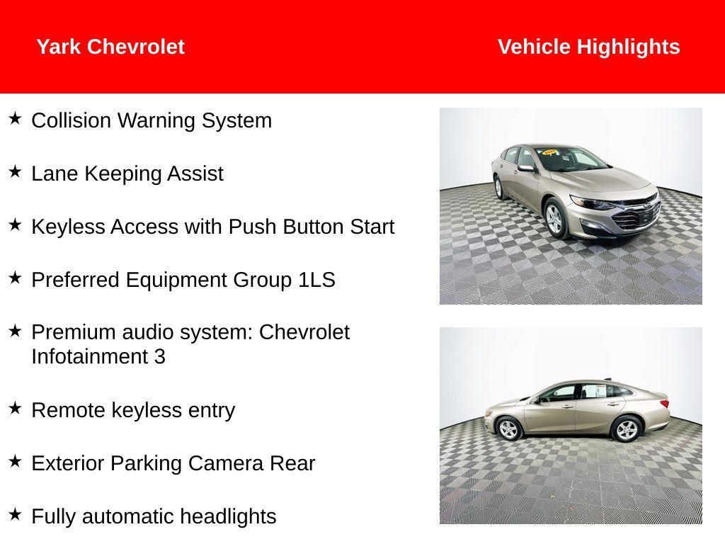 used 2025 Chevrolet Malibu car, priced at $22,990
