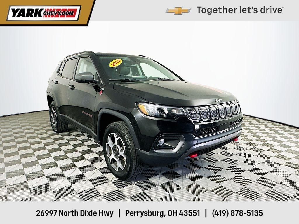 used 2022 Jeep Compass car, priced at $21,000