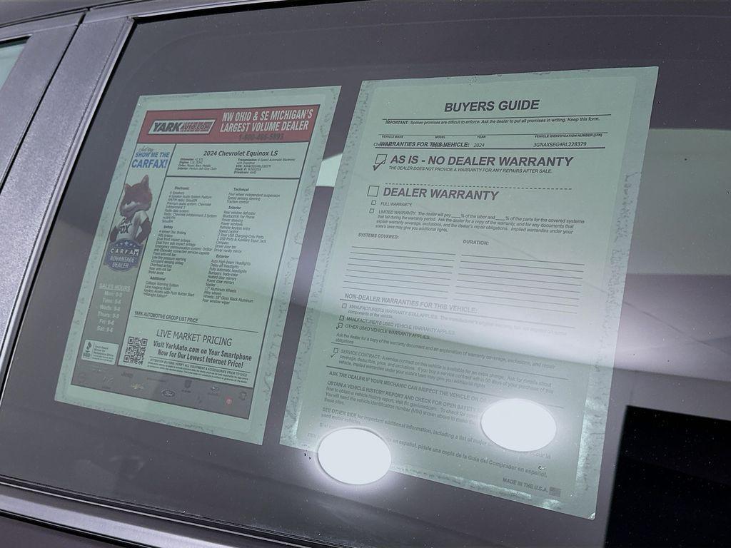 used 2024 Chevrolet Equinox car, priced at $19,887