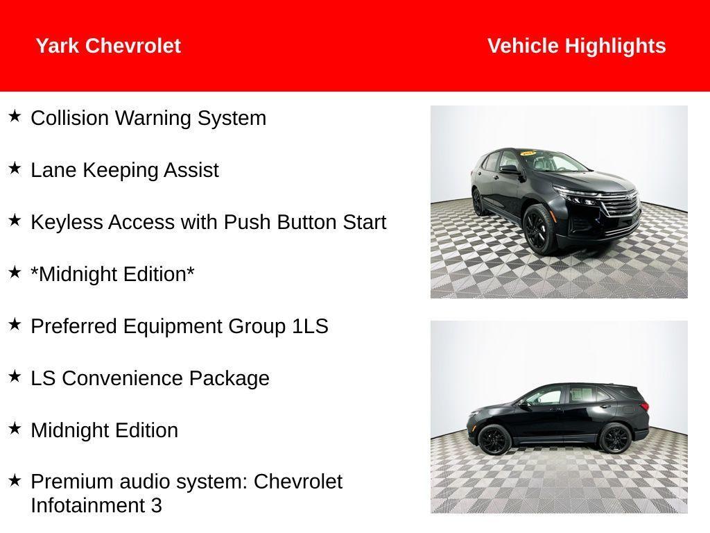 used 2024 Chevrolet Equinox car, priced at $19,887