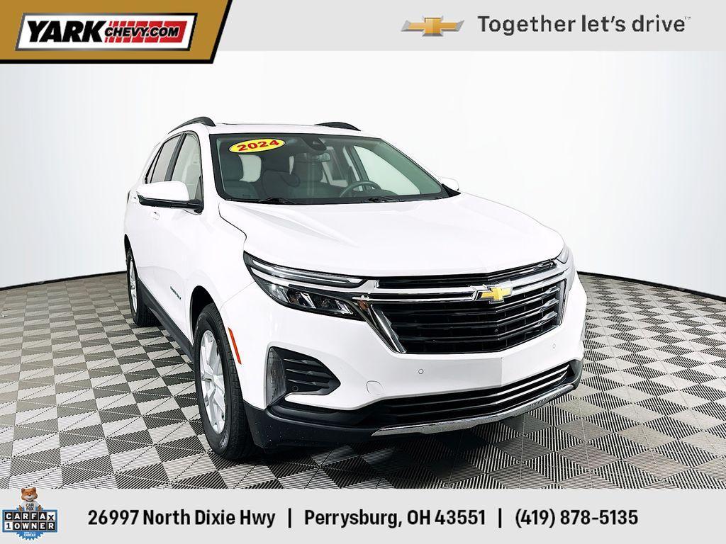 used 2024 Chevrolet Equinox car, priced at $22,800