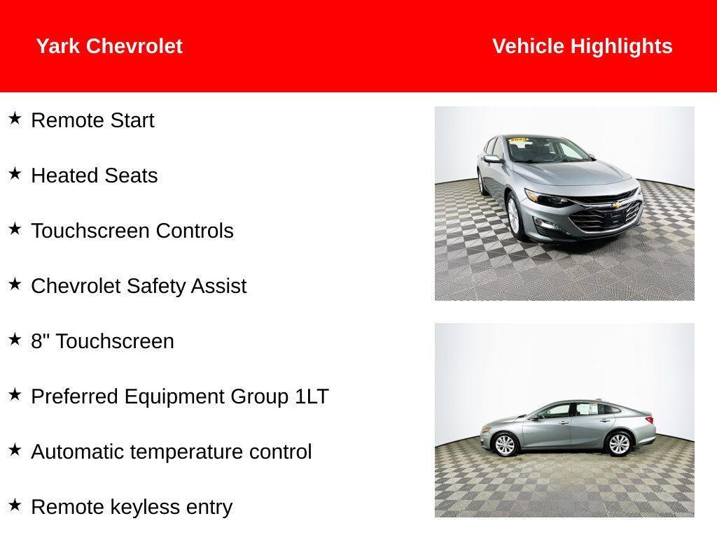 used 2024 Chevrolet Malibu car, priced at $18,490