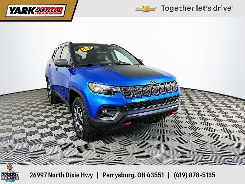 used 2022 Jeep Compass car, priced at $21,397