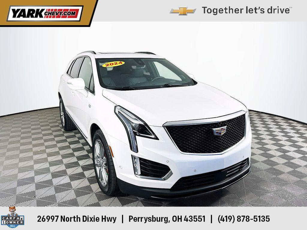 used 2024 Cadillac XT5 car, priced at $38,715