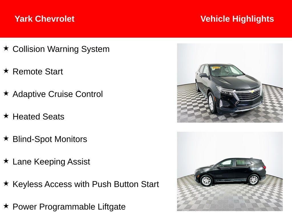 used 2024 Chevrolet Equinox car, priced at $20,715