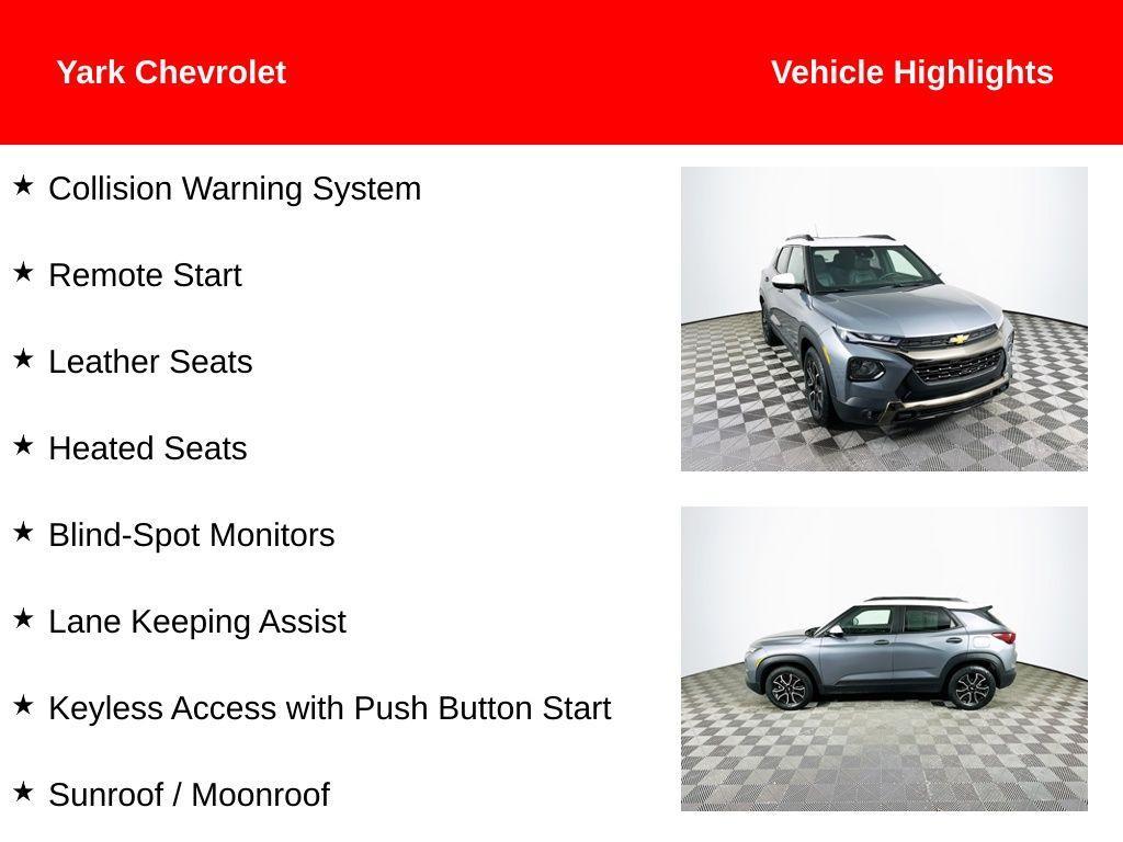 used 2021 Chevrolet TrailBlazer car, priced at $18,978