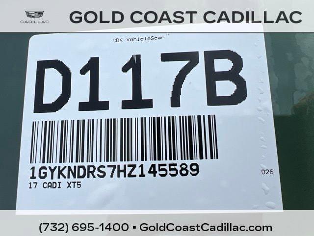 used 2017 Cadillac XT5 car, priced at $9,345