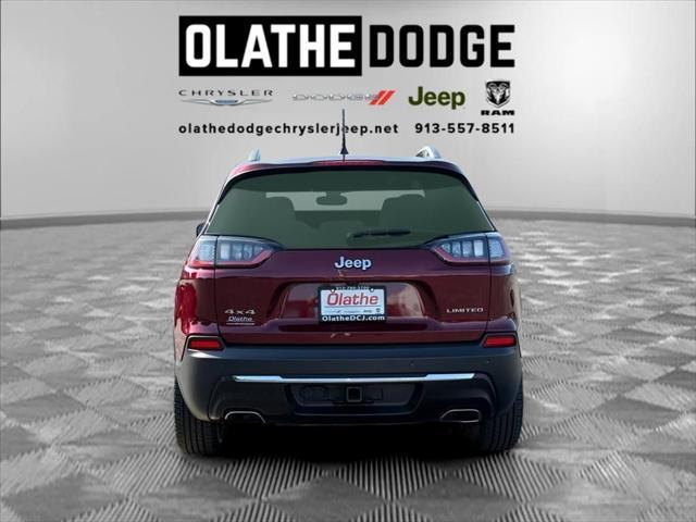 2021 Velvet Red Pearlcoat Jeep Cherokee