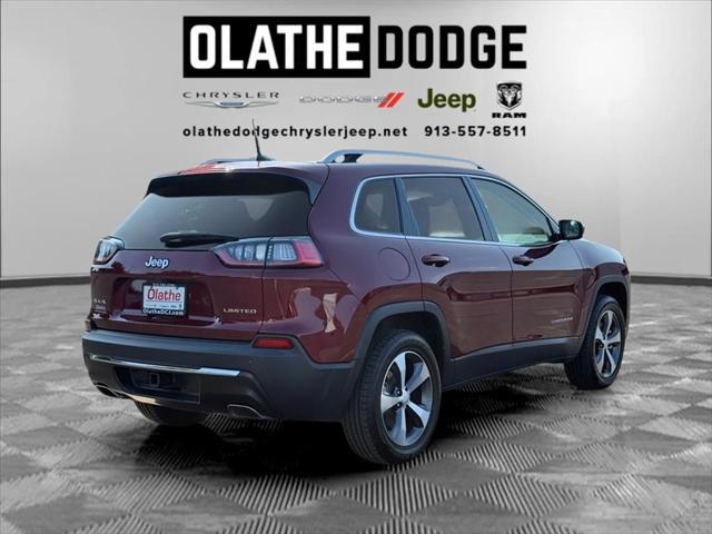 2021 Velvet Red Pearlcoat Jeep Cherokee