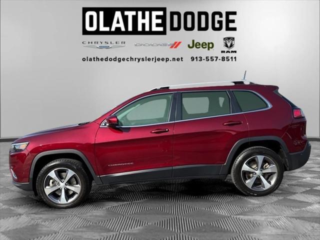 2021 Velvet Red Pearlcoat Jeep Cherokee