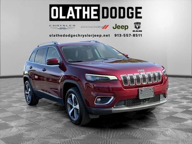 2021 Velvet Red Pearlcoat Jeep Cherokee