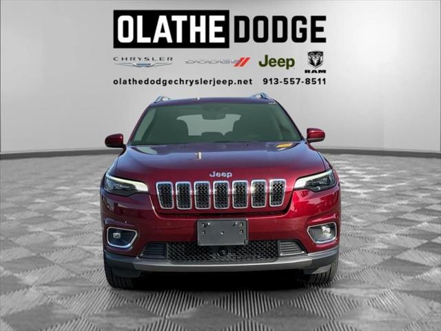 2021 Velvet Red Pearlcoat Jeep Cherokee